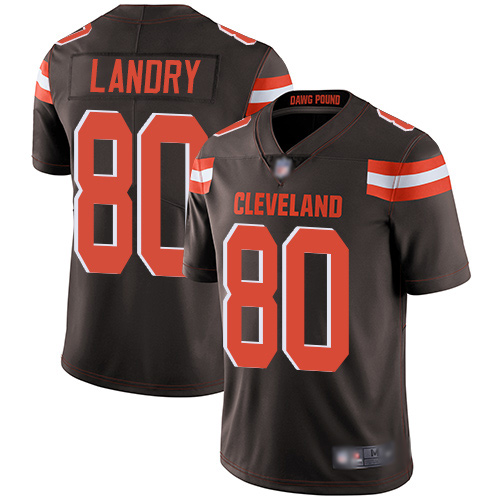 Cleveland Browns Jarvis Landry Men Brown Limited Jersey #80 NFL Football Home Vapor Untouchable